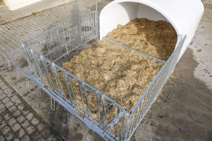 KERBL Hütte CalfHouse Premium XXL ohne Umzäunung